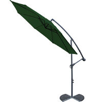 Greenbay 2 Pack Banana Parasol Base Cement Concrete Parasol Umbrella Stand Weights Garden Outdoor Accessories