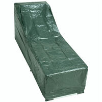 Greenbay Polyethylene Balcony Sun Lounger Covers Garden Rattan Cover Anti-UV Patio Outdoor Furniture Protector (210 x 75 x 44/80cm)