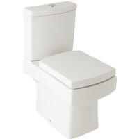 800mm Bathroom Basin Sink Vanity Unit Floor Standing Storage Cabinet Gloss White with Close Coupled Toilet WC Pan
