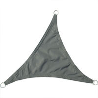 Sun Shade Sail Garden Patio Sunscreen Awning Canopy UV Protection Anthracite Triangle 2x2x2m