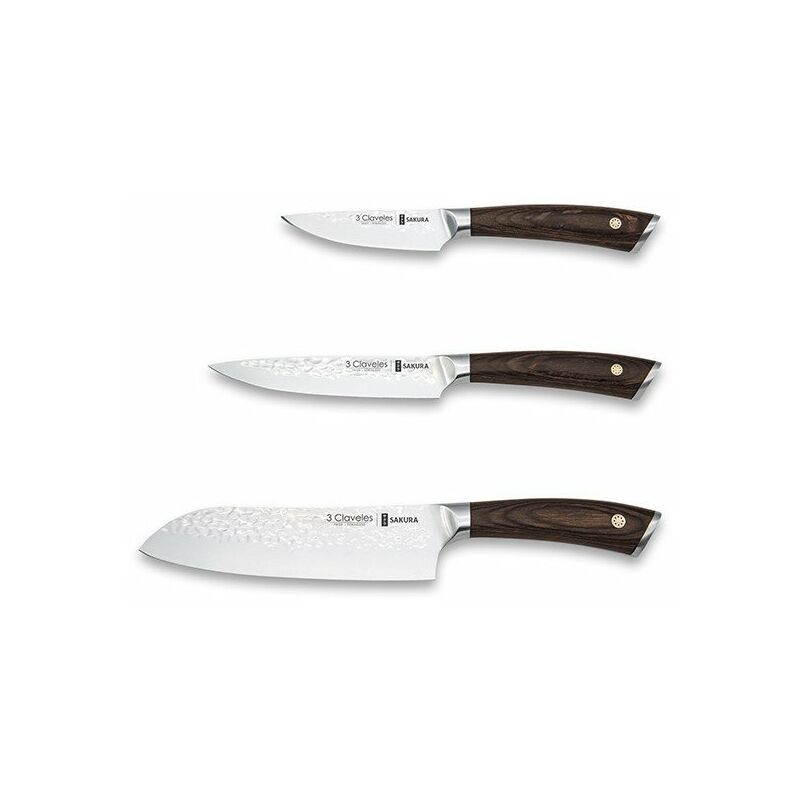 Cuchillos Cocina Forjado Sakura Set-3