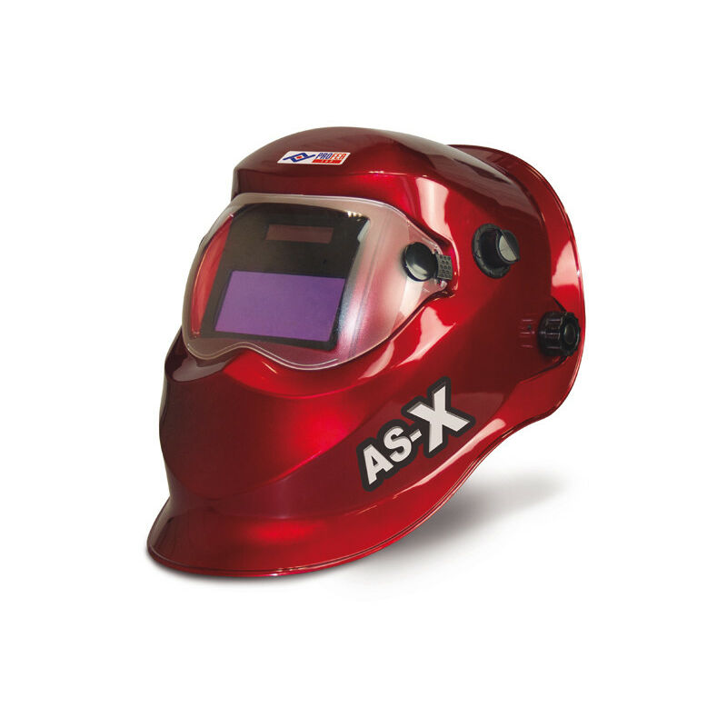 Máscara Casco de Soldadura, Ajustable, Tintado 11, Con Cristales Blanco  y Negro, EN 166/EN 175