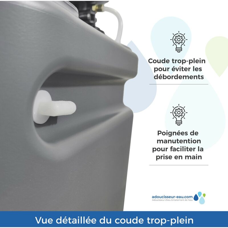 Addolcitore Acqua 25l Fleck 5600 Sxt Elettronico Volumetrico Fatto In  Francia