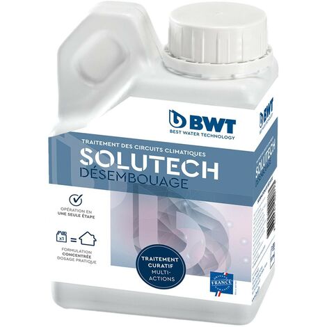 Trattamento Acqua Circuito Di Riscaldamento - Bwt Solutech Pulizia Rimozione Fanghi - Contenitore Da 500 Ml (1/3)