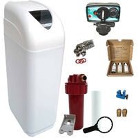 Addolcitore Acqua 16l Fleck 4600 Mv Acqua Calda Completo Di Kit Installazione