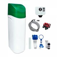 Addolcitore Acqua 30l Valvola Canature Completo Di Accessori - Da 1 A 6 Persone