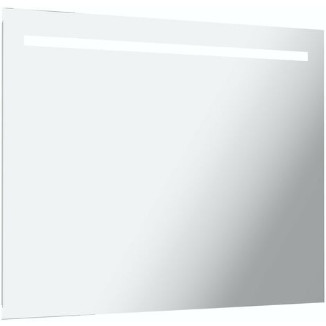 Mode Rossi under-lit LED illuminated mirror 600 x 800mm with demister
