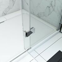 The Bath Co. Beaumont traditional 8mm hinged shower door 1200mm