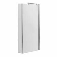 Clarity L shaped right handed shower bath 1700mm with 5mm shower screen