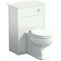 The Bath Co. Camberley white back to wall toilet unit 570mm