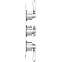 The Bath Co. Camberley triple thermostatic shower valve with diverter