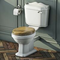 Orchard Winchester close coupled toilet with MDF seat