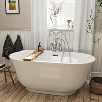 The Bath Co. Camberley traditional freestanding bath 1700 x 780