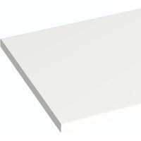 Reeves Wharfe arctic white laminate worktop 337 x 1500mm
