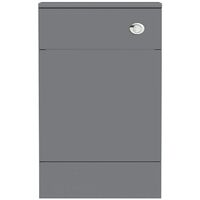 Orchard Hatfield grey back to wall toilet unit 500mm