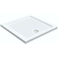 Orchard 6mm pivot shower enclosure with anti-slip tray 900 x 900