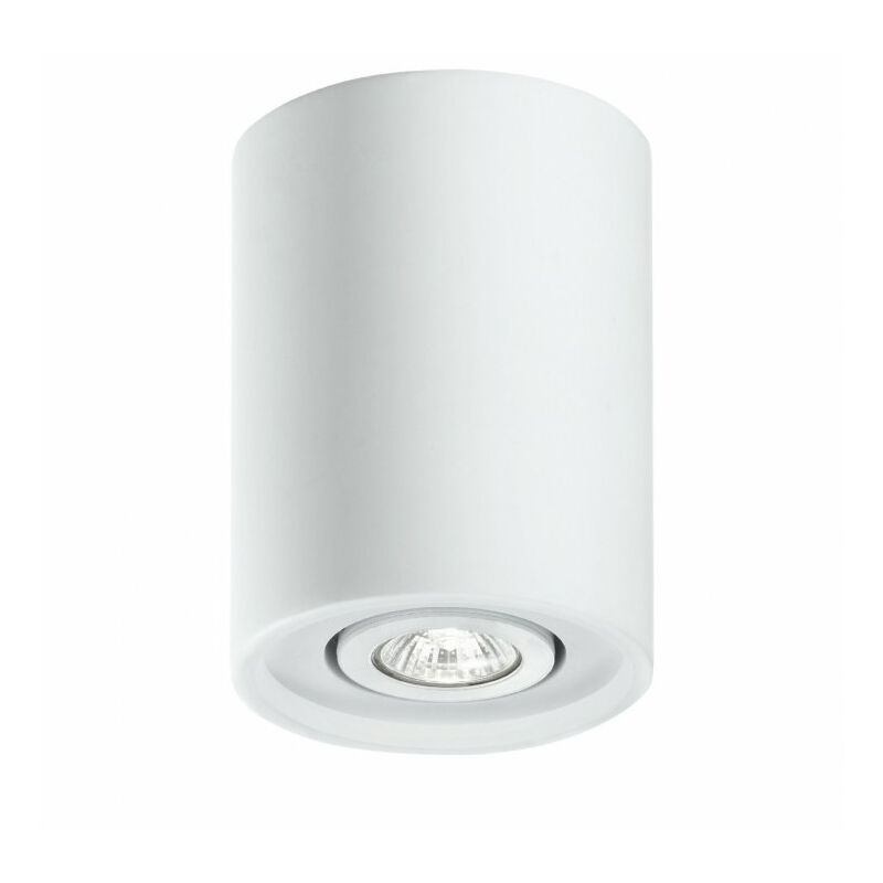 6x Faretti LED da soffitto Dimmerabili - Rotondo - Bianco - 5W - 2700K -  Inclinabile - IP20 