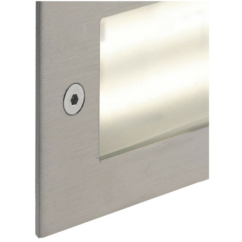 LEDLUX 2 Pezzi Porta Faretto Impermeabile, Porta Faretti da Incasso GU10  MR16, IP54 Per Luci Incasso Da Bagno e Esterno (Rotondo, Nichel Satinato) :  : Illuminazione