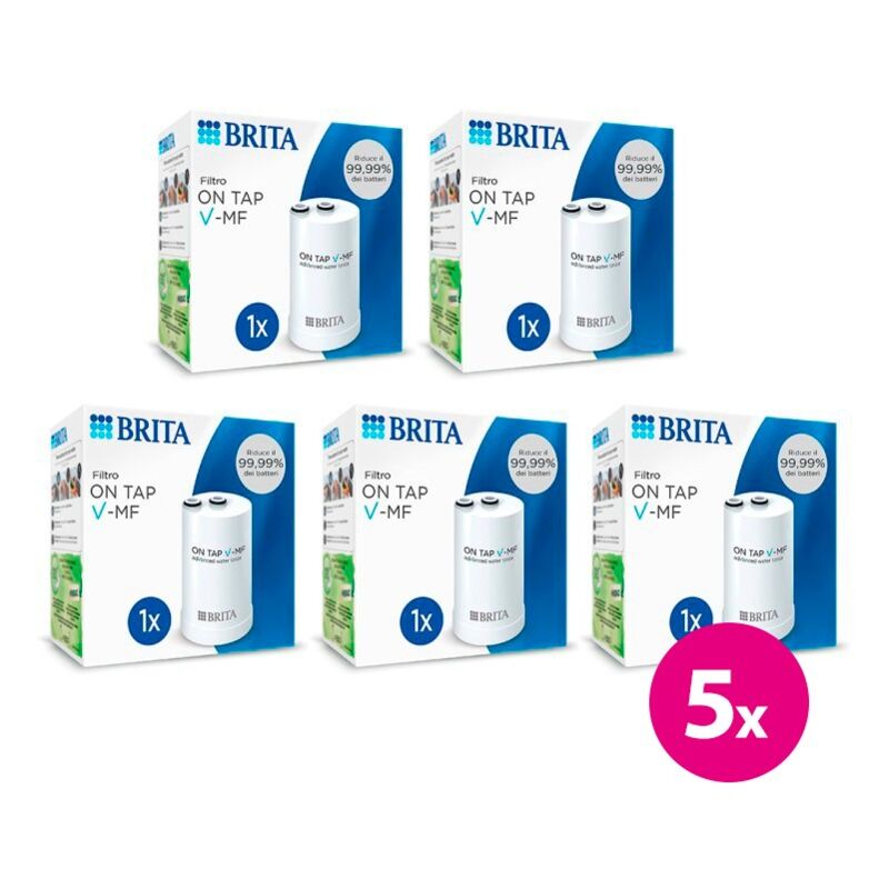 Brita Filtro di Ricambio Per Sistema On Tap V-MF (Confezione da 5) -  SPEDIZIONE GRATUITA