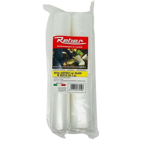 REBER BUSTA 2 ROTOLI GOFFRATI cm.30x600