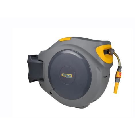 Hozelock Avvolgitubo Da Parete Auto Reel Con Tubo Premium Flowmax Diam. 15 30 Metri