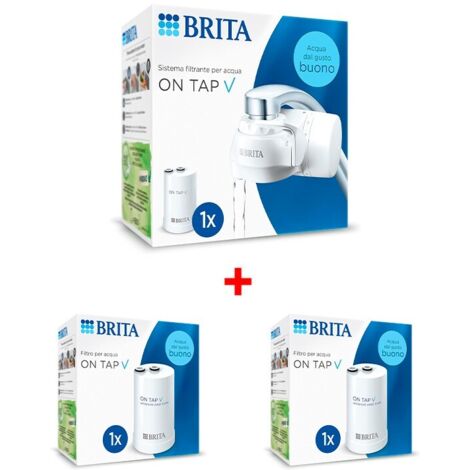 Brita Sistema filtrante On Tap Pro V Per il Rubinetto Sistema + 3 Filtri