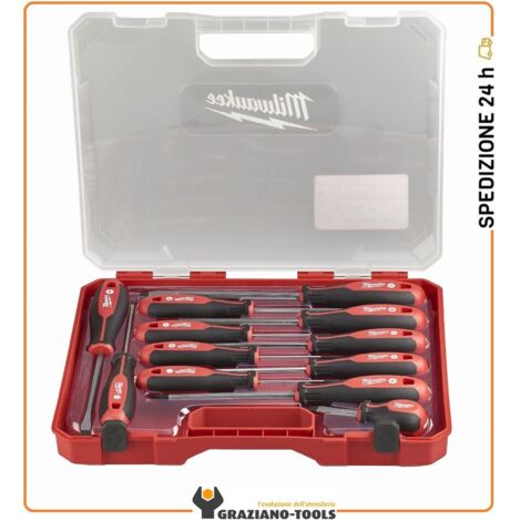Milwaukee Set Giraviti 12 Pz Con Punta Magnetica