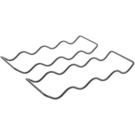 Metaltex Wave 20 LAVA – Set 2 portabottiglie impilabili