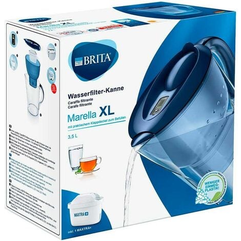 Brita Marella Caraffa Filtrante XL 3,5 Lt Con 1 Filtro Maxtra+