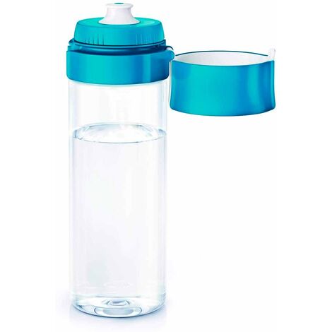 Brita Borraccia Filtrante Fill & Go, Blu, 0.6 Litri (Confezione da 1 Filtri)