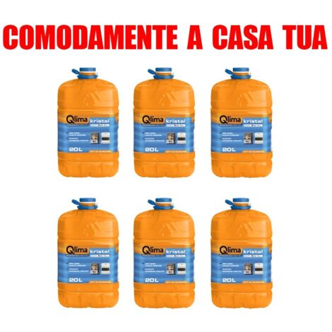 Qlima Kristal Combustibile Per Stufe Portatili Inodore Pack Of 6x20 Lt (1/3)