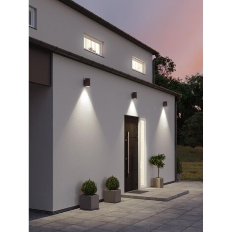 Sovil applique olive u&d (marine) lampada da parete lanterna 442/06