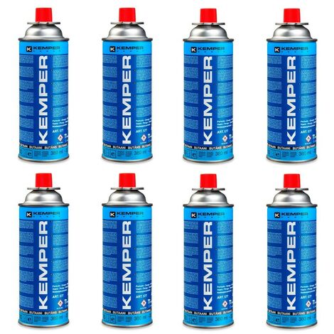 Kemper Cartuccia Gas Butano Da 227 Gr Confezione 8 Cartucce