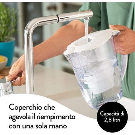 Aqua Optima Oria Caraffa 2.8L Acqua Filtrata + 1 Filtro