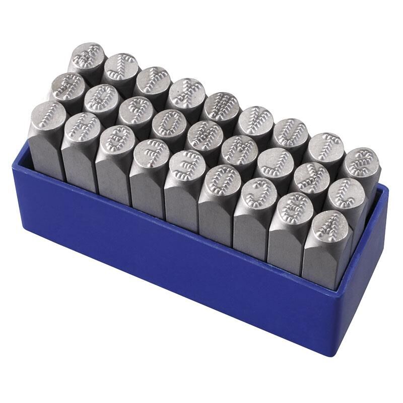 Jeu De Poinçons à Lettres Et Chiffres RDG Tools - Tailles De 8 Mm à 12 Mm - Qualité Bijouterie/Métallerie