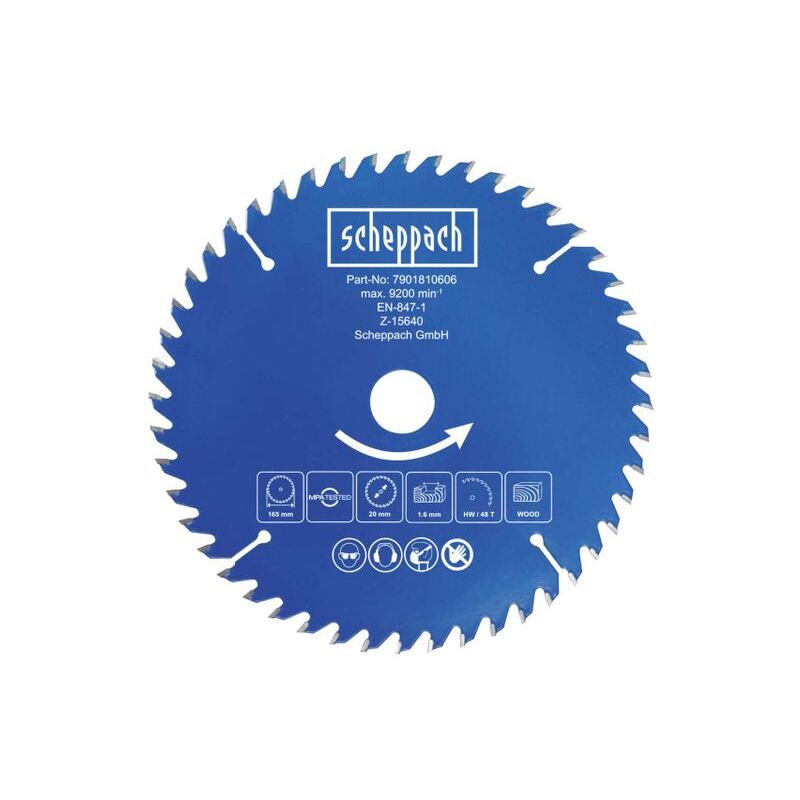 Lame Scie Circulaire Bois 180 Mm 60 Dents Inter-Craft – Coupe Propre Et Précise, Carbure Tungstène, 180x20 Mm