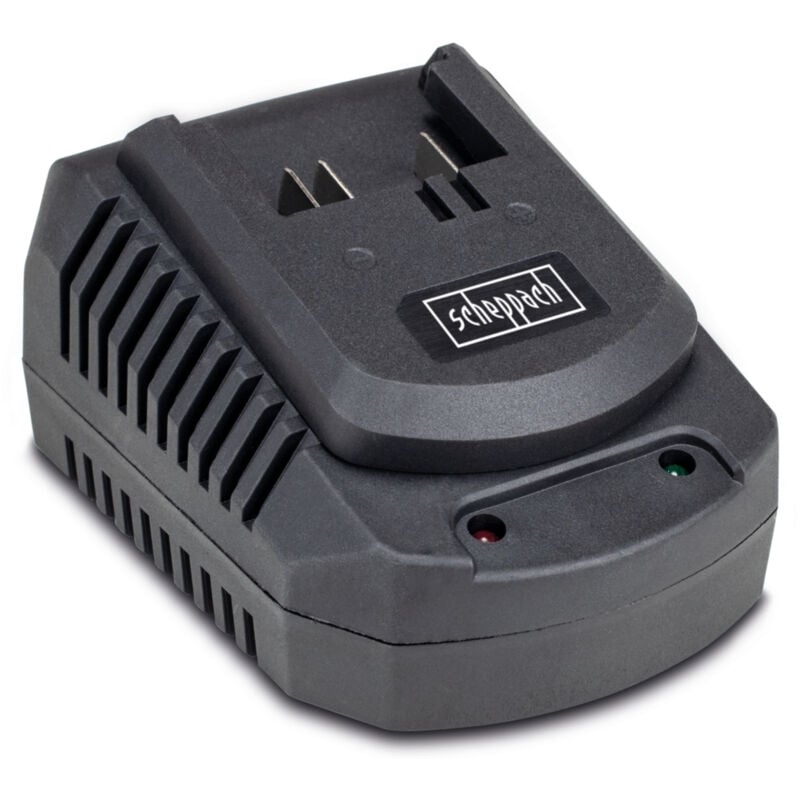 Scheppach Chargeur 2.4Ah - 20V - Convient à toutes la gamme 20VPros - Chargeur pour batterie - Outils électroportatifs