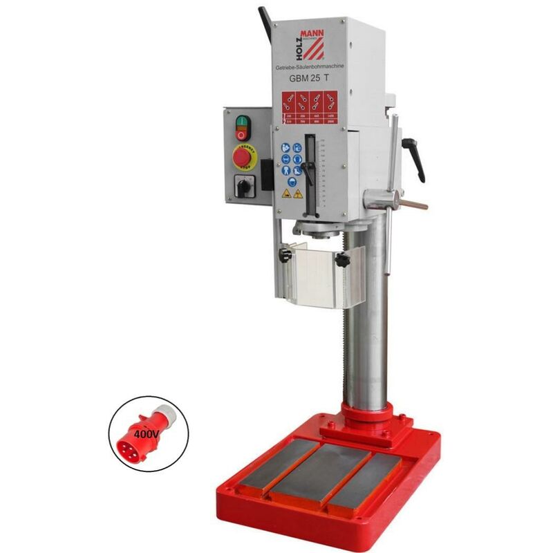 PERCEUSE À COLONNE PLANCHER HOLZMANN GBM25T 400V