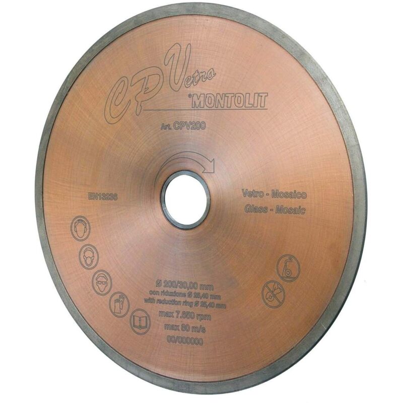 Disque Diamant MONTOLIT électroplaqué Pour Marbre Et Fibre De Verre, Neuf