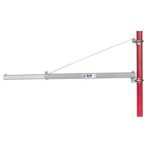 Holzmann – Bras tournant réglable SA3001100 – Plage de pivotement +/- 90° – Longueur 1100 mm – Charge max 300 kg à 1100 mm – Pour treuils électriques