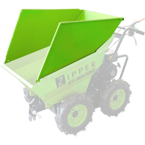 Rails lateraux  pour mini dumper a chenilles rd300 ZIPPER rd300ma