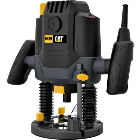 Fraiseuse verticale 2100W – Vitesse variable 11500-28000/min – Taille de l'étrier 6/8/12 mm – Pour fraisage bois dur – CAT (1/9)