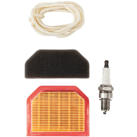 Scheppach Kit d'entretien pour plaques vibrantes - 1 filtre à air, 1 bougie d'allumage pour HP1200S, HP1800S