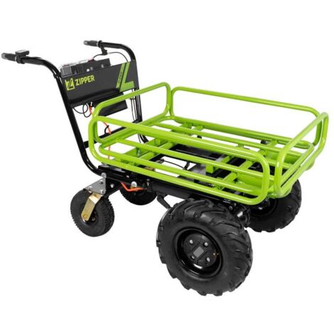 Brouette electrique a batterie 40v 400w 300kg Zipper zi-ewb350