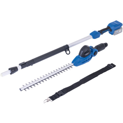 Scheppach Taille-Haies sans fil télescopique IXES 20V - C-PHS410-X - 1200min-1 - 20V - Longueur de coupe 410mm - Capacité de coupe Ø16mm - Vendue sans batterie ni chargeur (1/5)