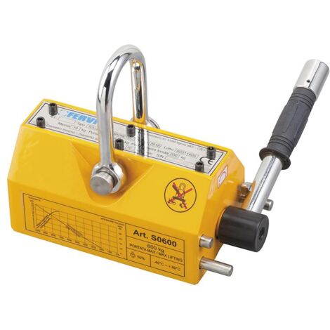 Elevateur magnetique pour le levage de toles plates rondes 600 kg (1/2)