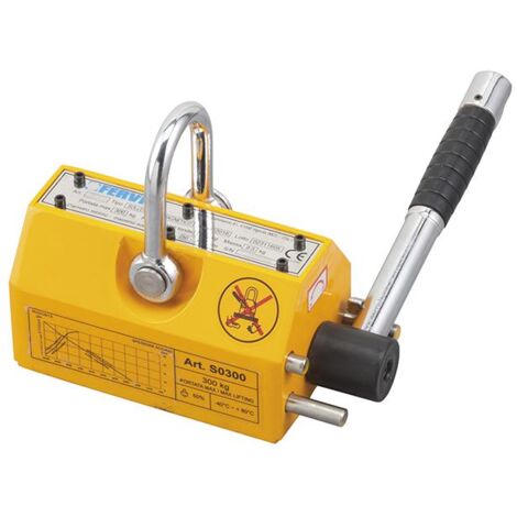 Elevateur magnetique pour le levage de toles plates rondes 300 kg (1/2)
