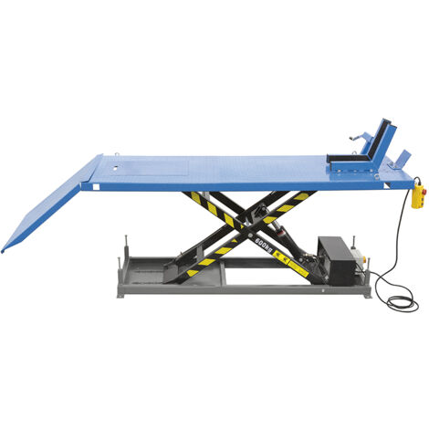 Pont elevateur electrohydraulique pour moto