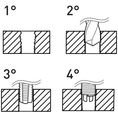 Assortiment 120 Pièces D'inserts Filetés En Inox - Marque Swordfish, Modèle 32431
