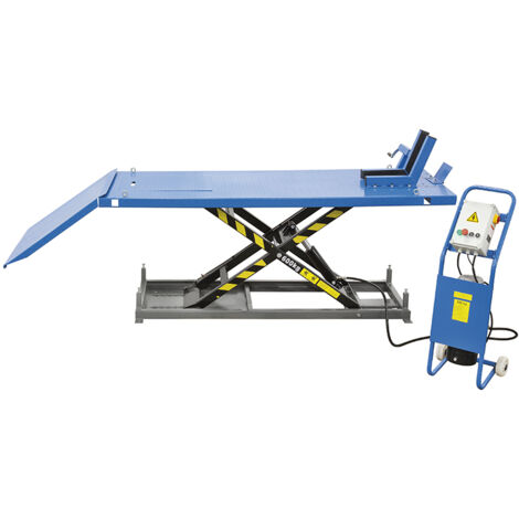 Pont elevateur moto electrohydraulique avec commande separee
